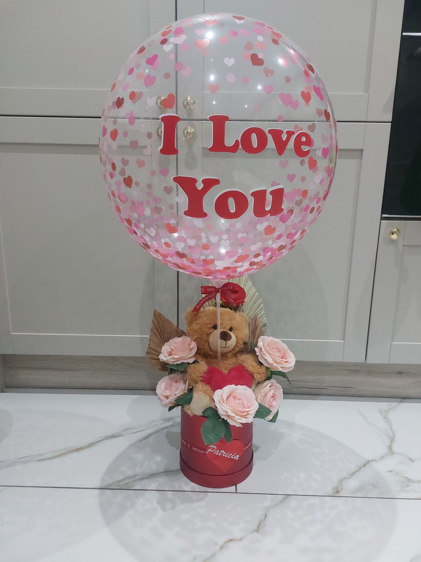 Teddy Hat Box