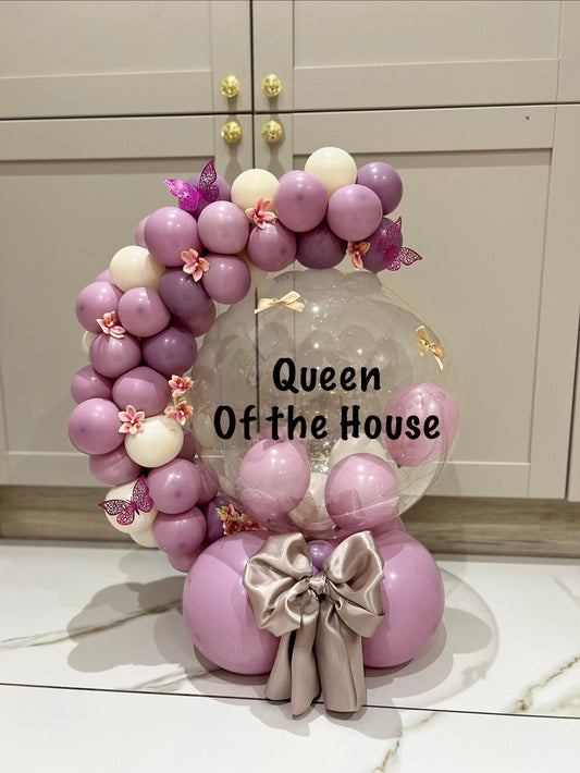 Luxury Personalised bubble display