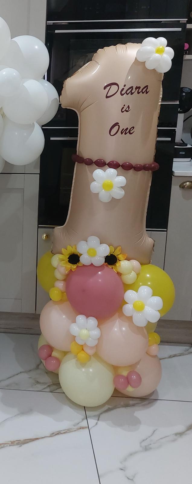 Number Tower Balloon