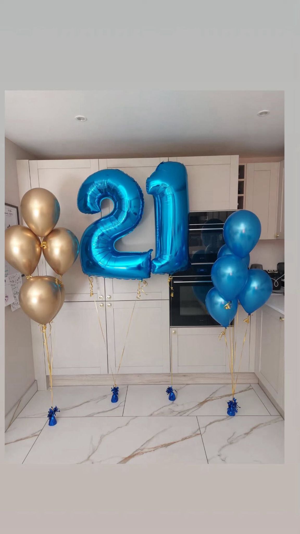 Birthday Balloon Number Set