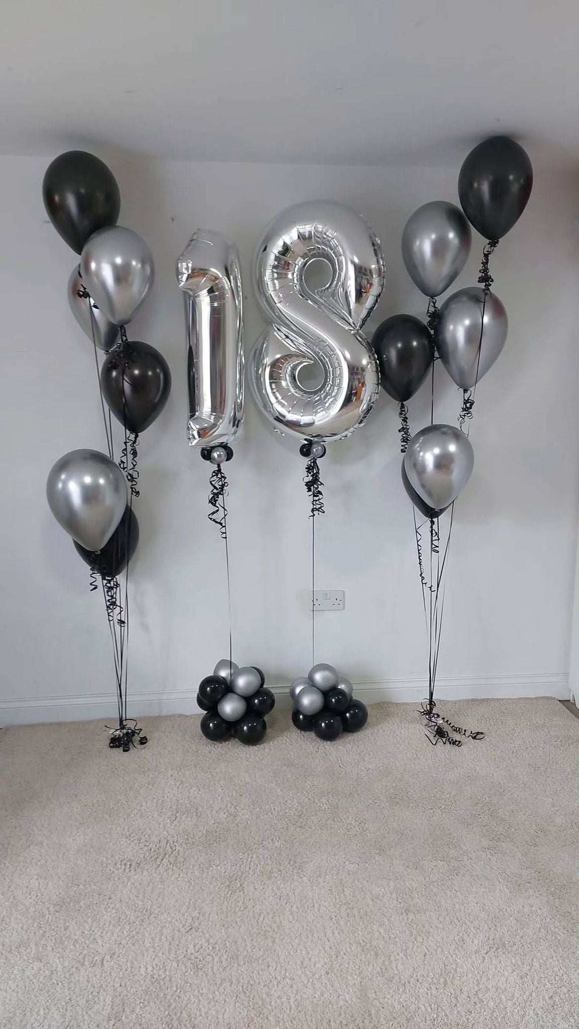 Birthday Balloon Number Set