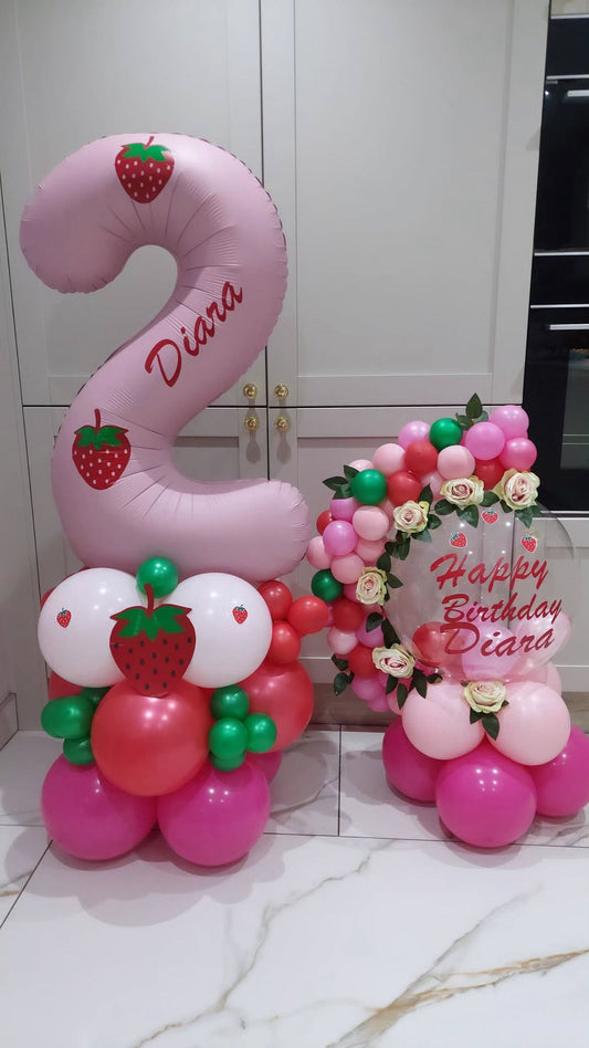 Bubble Balloon Hugand Balloon Tower