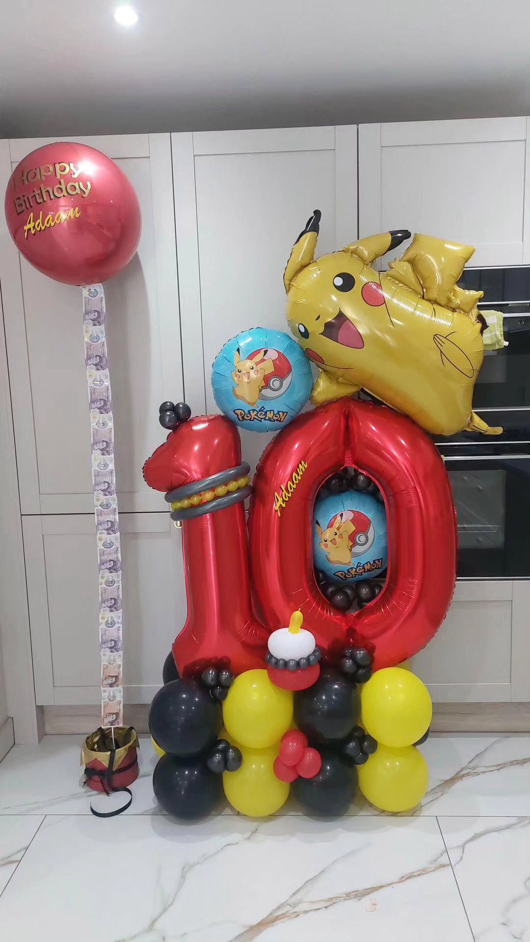 Balloon Bouquet And Money Balloon