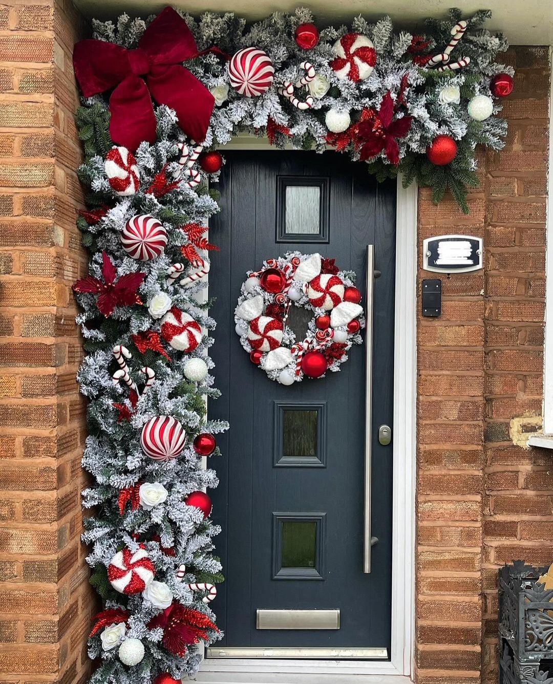 Christmas Door Garland