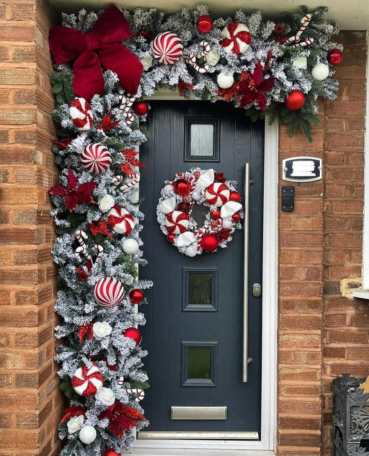 Christmas Door Garland