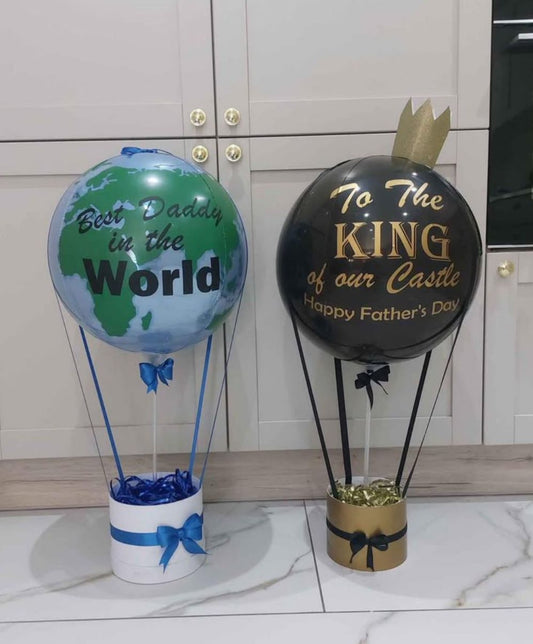 Happy Father's Day Hot Air Balloon